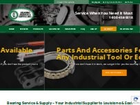 Website Screenshot Bearing Service and Supply, Inc.