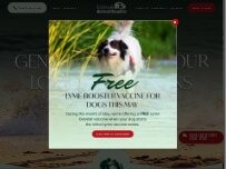 Website Screenshot Edinburgh Animal Hospital