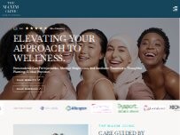 Website Screenshot The Maxim Clinic · Norcross