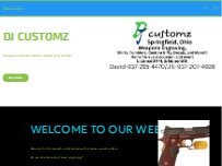 Website Screenshot DJ Customz