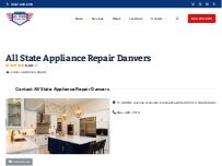 Website Screenshot All State Appliance Repair Danvers