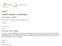 Website Screenshot Oasis Quartz