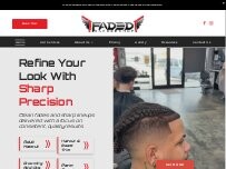Website Screenshot Faded Barbershop