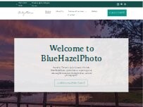 Website Screenshot BlueHazelPhoto