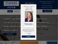 Website Screenshot Timmel Associates LLC