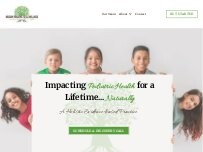 Website Screenshot Mission Pediatric Total Wellness