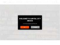Website Screenshot Capital City Smoke