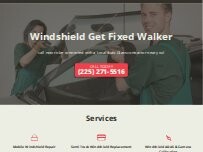 Website Screenshot Windshield Get Fixed Walker