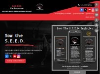 Website Screenshot SEED Performance LLC