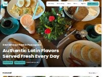 Website Screenshot Moyitos Cafe & Grill
