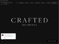 Website Screenshot Crafted Aesthetics