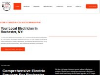 Website Screenshot Cannizzo Electric Electrician Brighton NY