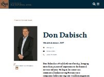Website Screenshot Don Dabisch - 1834, a division of Old National Bank