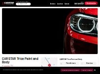 Website Screenshot CARSTAR Trice Paint and Body