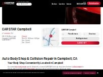 Website Screenshot CARSTAR Campbell