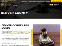 Website Screenshot Bail City Bail Bonds - Denver
