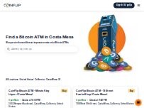 Website Screenshot Coinflip Local Bitcoin Cashier