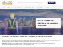 Website Screenshot AmCro Electric