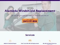Website Screenshot Alameda Windshield Replacement