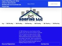 Website Screenshot D&C Roofing LLC