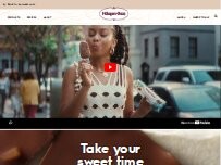 Website Screenshot Häagen-Dazs