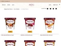 Website Screenshot Häagen-Dazs
