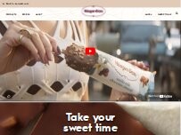 Website Screenshot Häagen-Dazs