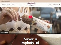 Website Screenshot Häagen-Dazs