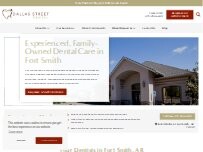 Website Screenshot Dallas Street Dental