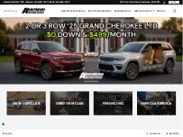 Website Screenshot Aberdeen Chrysler Center
