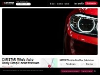 Website Screenshot CARSTAR Mike’s Auto Body Shop Hackettstown