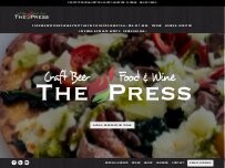 Website Screenshot The Press
