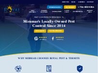 Website Screenshot Royal Pest & Termite