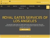 Website Screenshot Royal Gate Services