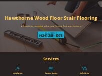 Website Screenshot Hawthorne Wood Floor Stair Flooring