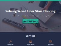 Website Screenshot Sebring Wood Floor Stair Flooring