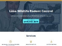 Website Screenshot Lima Wildlife Rodent Control