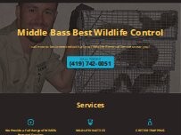 Website Screenshot Middle Bass Best Wildlife Control