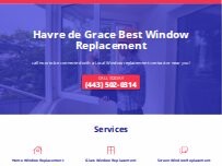 Website Screenshot Havre de Grace Best Window Replacement