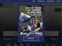 Website Screenshot Central Rock Gym - Stoneham