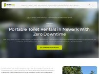 Website Screenshot Pottys Plus - Newark, New Jersey