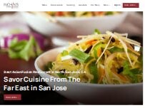 Website Screenshot Inchin's Bamboo Garden