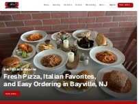 Website Screenshot Tita's Pizzeria & Restaurant