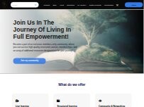 Website Screenshot Life by Divine Blueprint