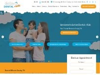 Website Screenshot Action Dental + Kids