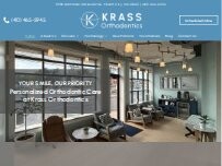 Website Screenshot Krass Orthodontics