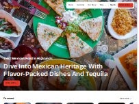 Website Screenshot Chilangos Restaurant