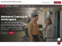 Website Screenshot Indianapolis Biohazard Cleanup