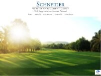 Website Screenshot Schneider Wealth Management Group