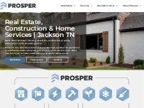 Website Screenshot Prosper Realty Group